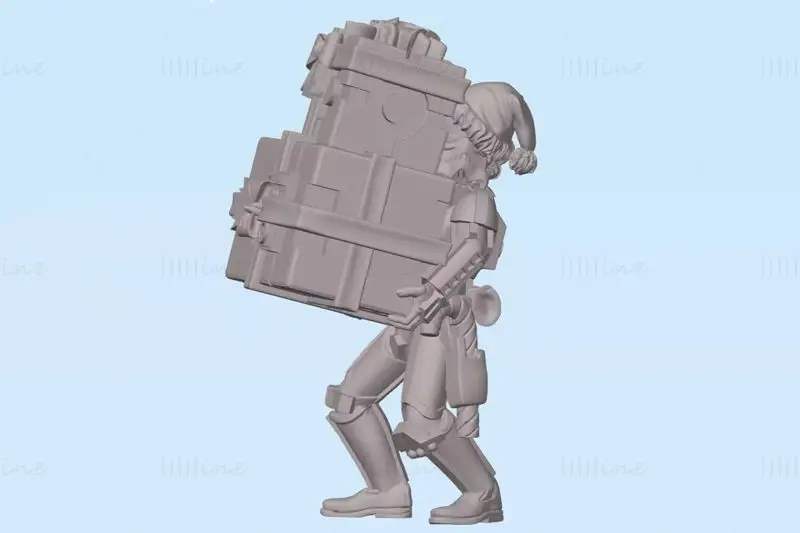 Vánoční figurky Stormtroopera 3D tisk Model STL