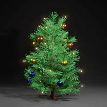 Kerstboom 3D-model
