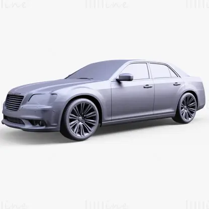 Chrysler 300 C 2013 3D Model