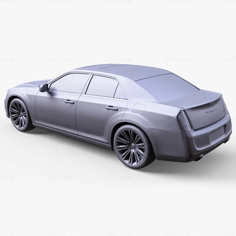 Chrysler 300 C 2013 modelo 3d