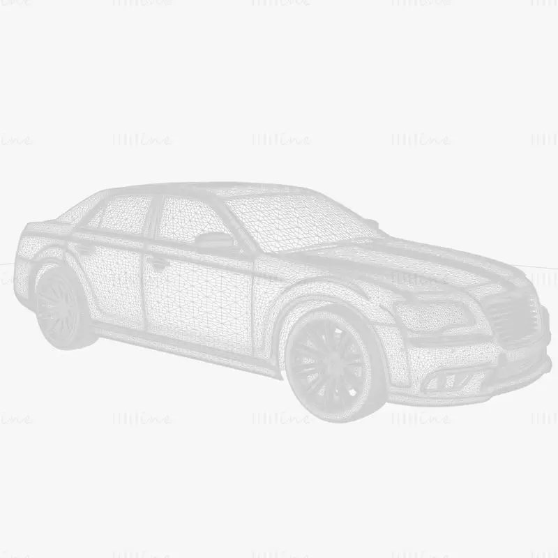 Chrysler 300 C 2013 3D Model