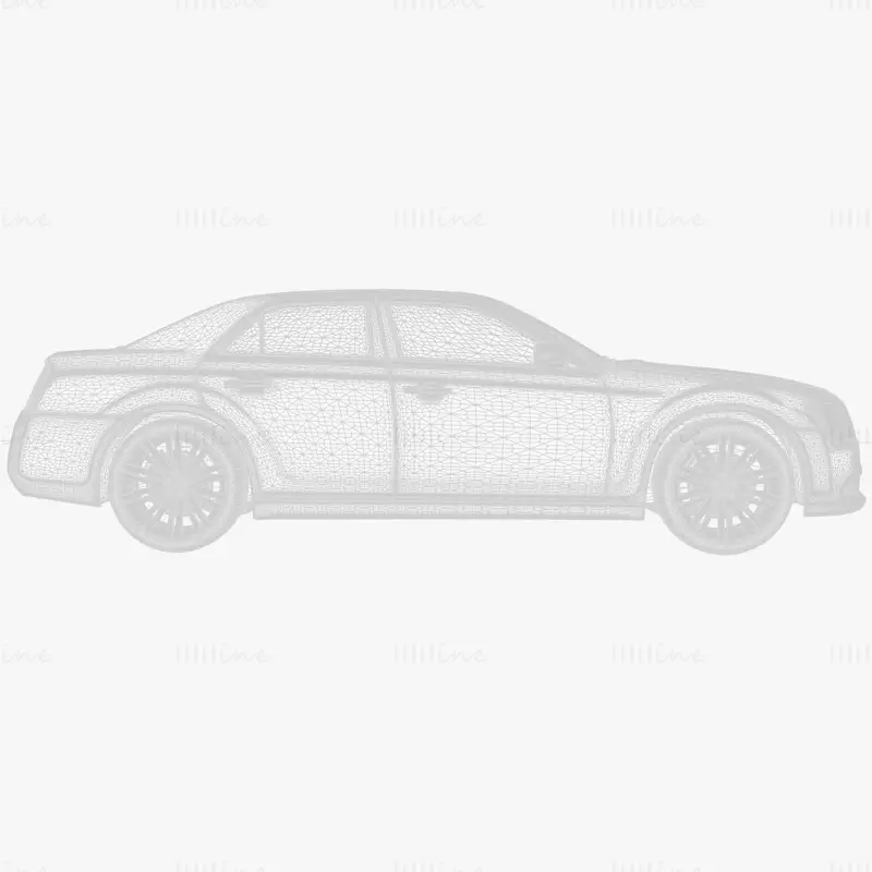 Chrysler 300 C 2013 3D Model