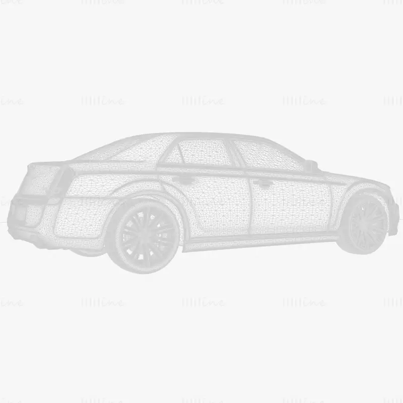 Chrysler 300 C 2013 3D Model