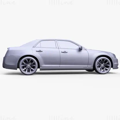 克莱斯勒 300 限量版 K2 2016 汽车 3D 模型