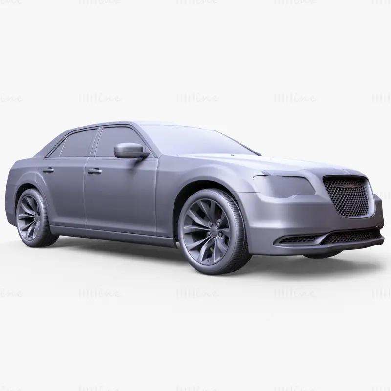Chrysler 300 Limited K2 2016 Car 3D Model