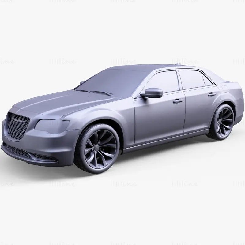 Chrysler 300 Limited K2 2016 Car 3D Model