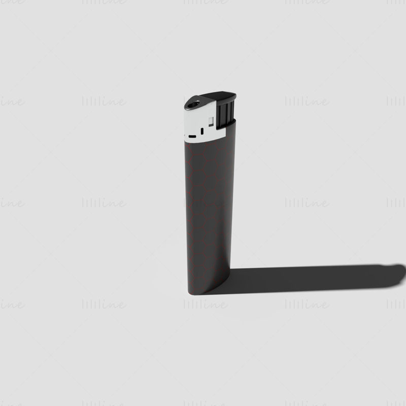 3Д модел упаљача за цигарете