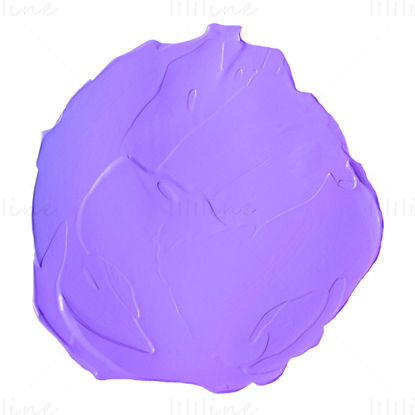 Circle purple paint pigment png