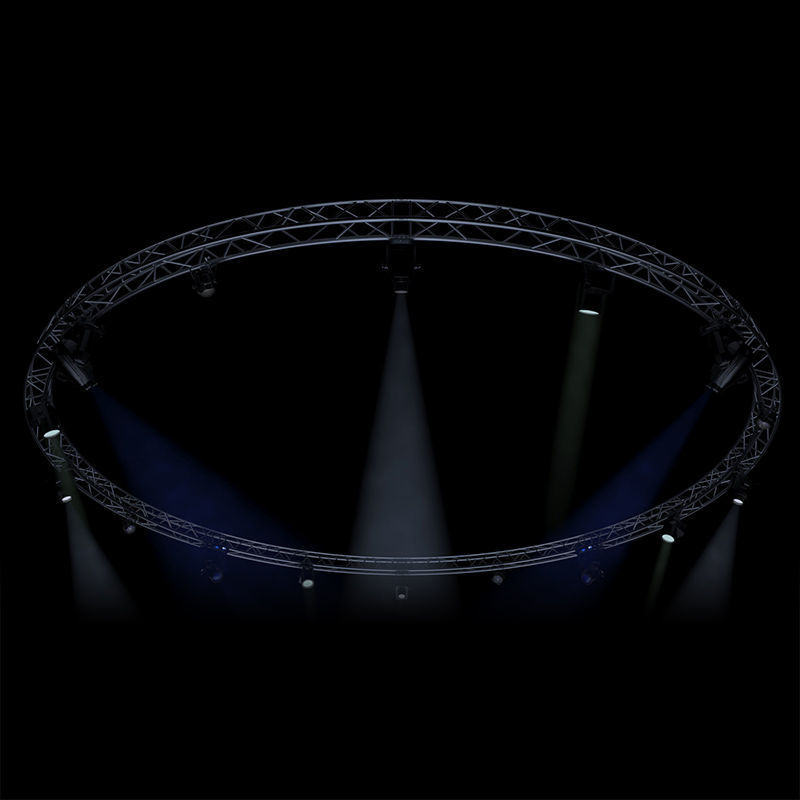 Kruhový čtvercový příhradový nosník 1000 cm jevištní světla 3D model