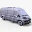 Citroen Jamper Combi L3H2 2014 Car 3D Model