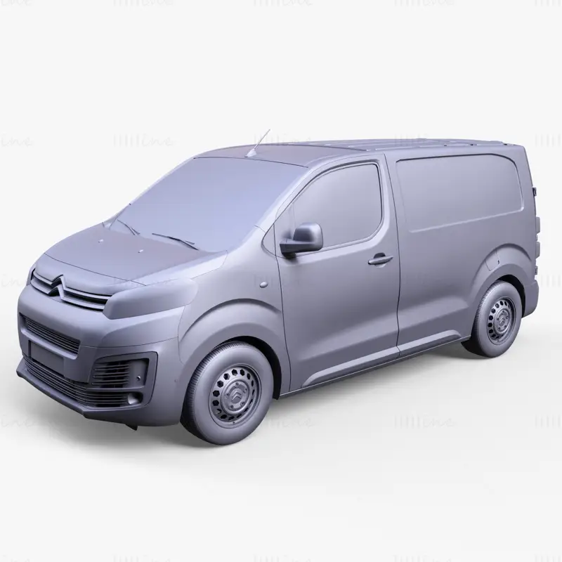 雪铁龙 Jumpy L1 2017 汽车 3D 模型