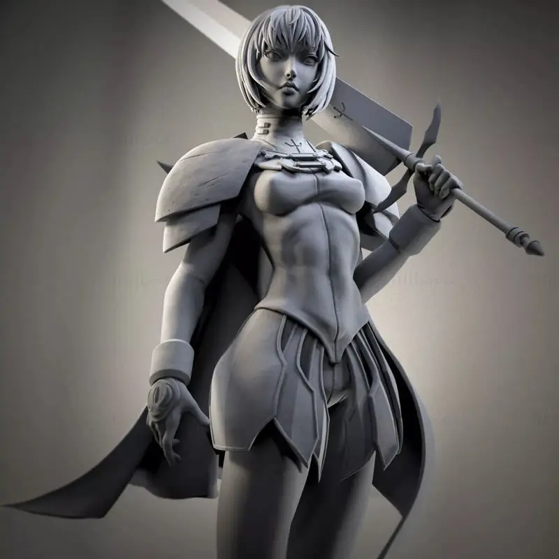 Clare - Claymore 3D Print Model STL