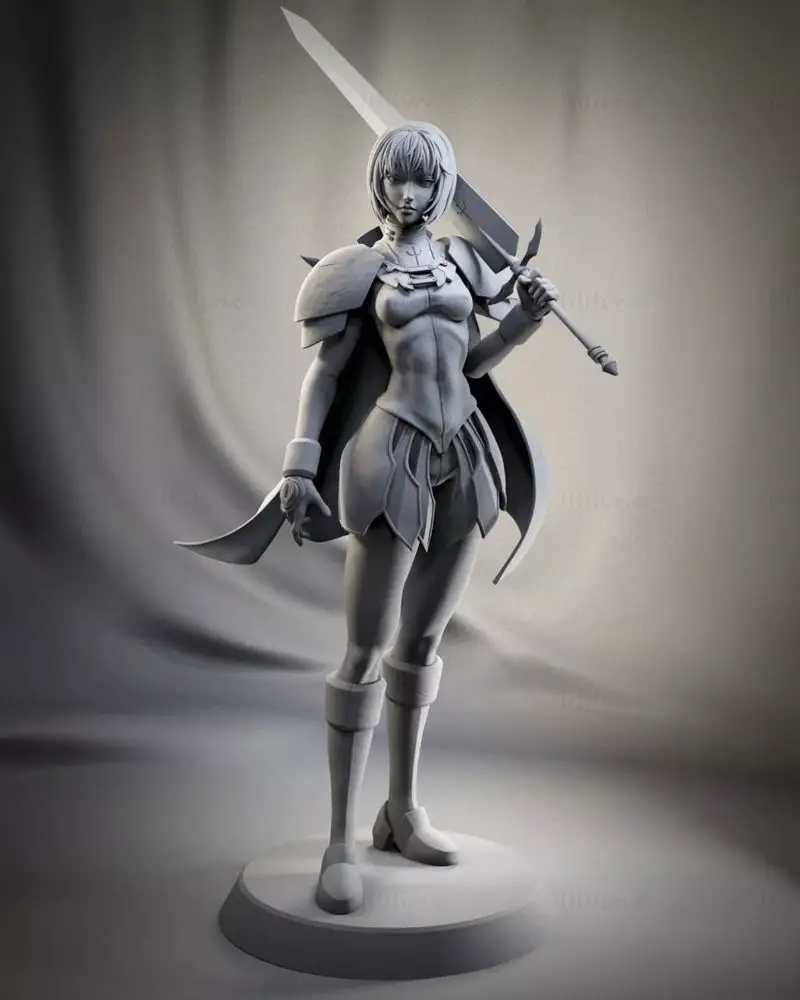 Clare - Claymore 3D Print Model STL