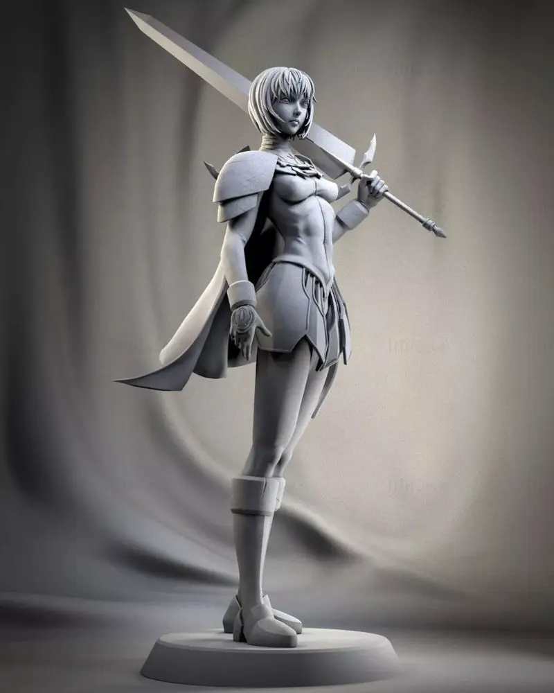 Clare - Claymore 3D Print Model STL