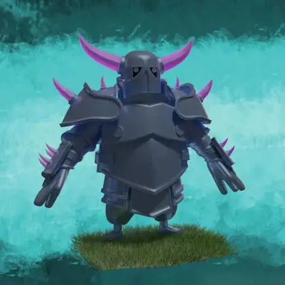 Modèle d'impression 3D STL de Pekka pour Clash Royale