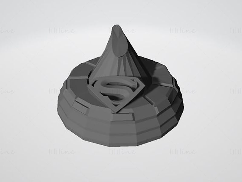 Classic Superman 3D Print Model STL