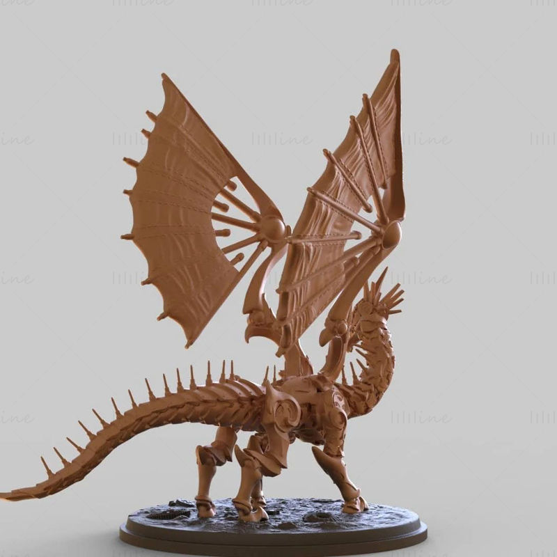 Clockwork Dragon 3D-Druckmodell STL
