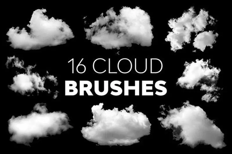 Cloud PS Photoshop-børster