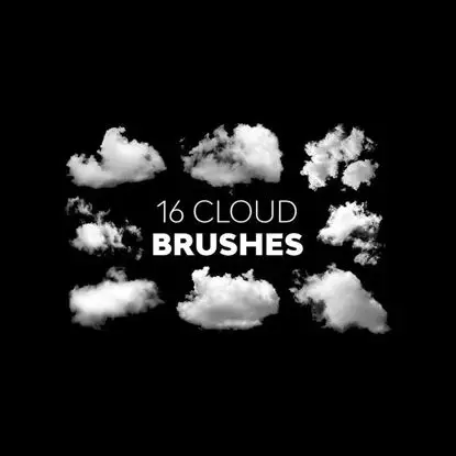 Cloud PS Photoshop Brushes