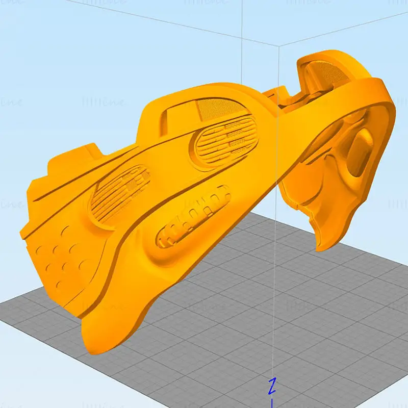 Cobra Commender Hjelm 3D Print Model STL-filer