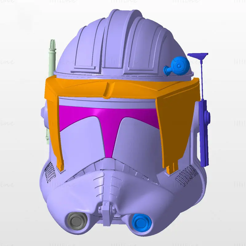 File STL del modello di stampa 3D del casco Cody