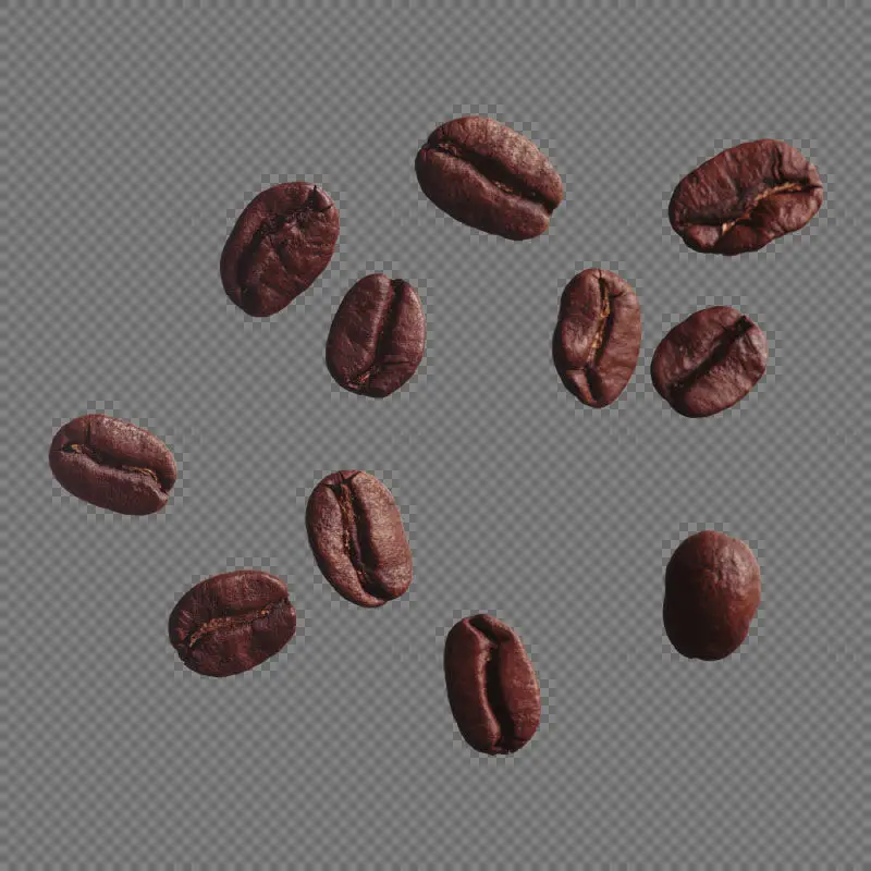 Coffee beans png image