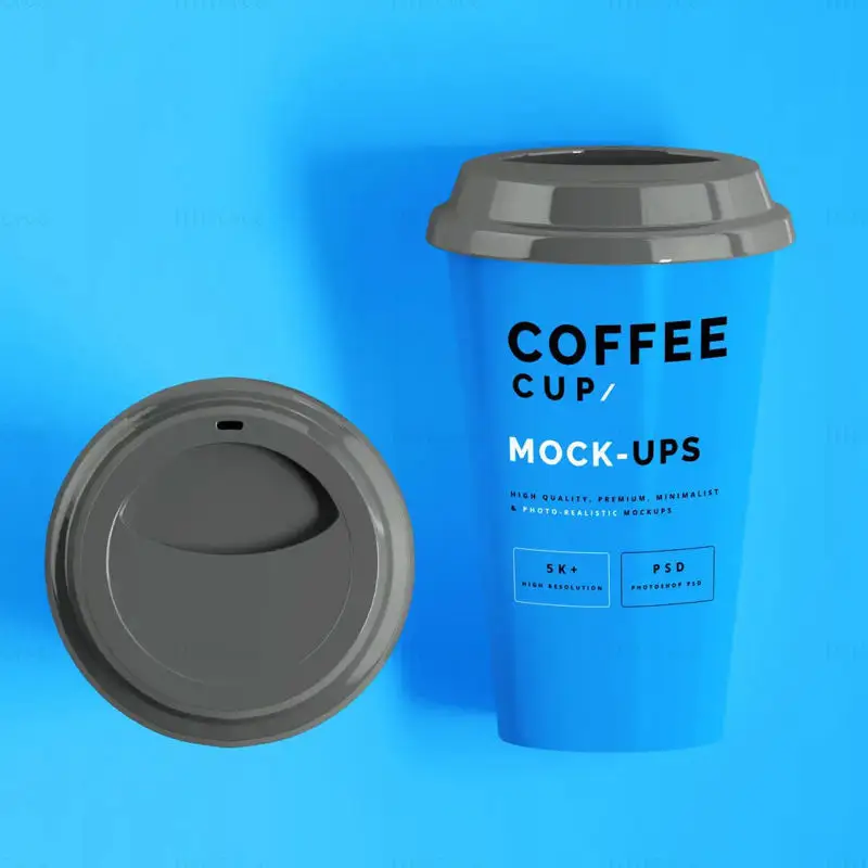 Coffee cup mockup 5K