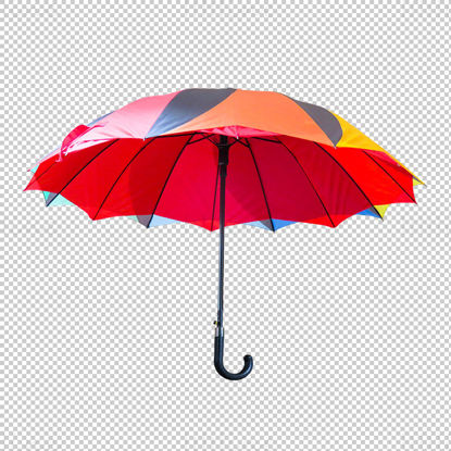 彩色雨伞 PNG
