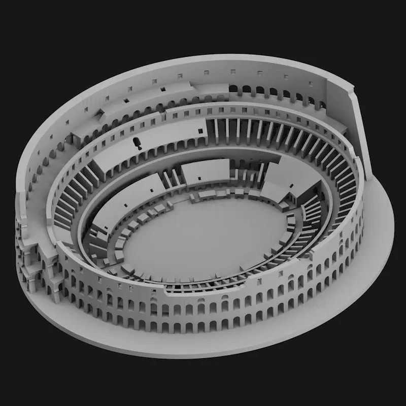 Colosseum 3d print model