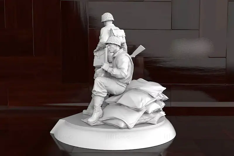 Company Of Heroes 3D-Druck Modell STL