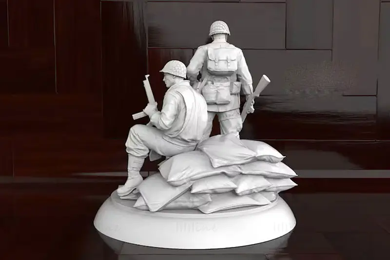 Modello di stampa 3D Company Of Heroes STL