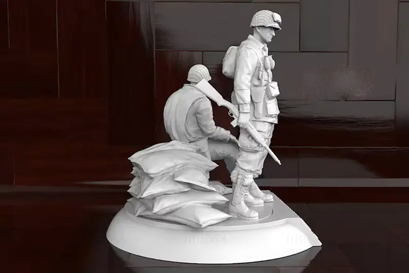 Company Of Heroes 3D-Druck Modell STL