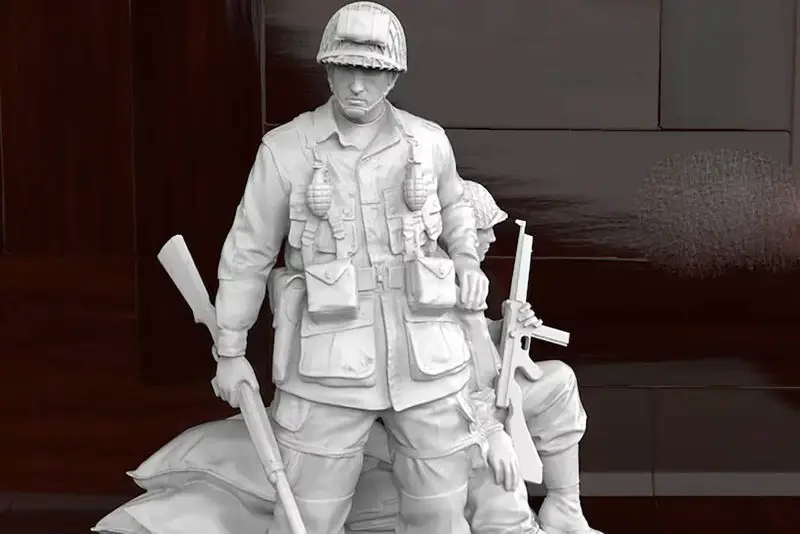 Company of Heroes 3D tiskalni model STL