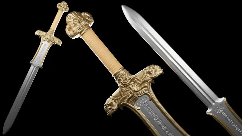 Conan Atlantean Sword 3D Printing Model STL