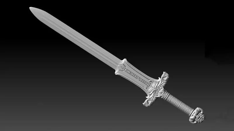 Conan Atlantid Sword 3D Printing Model STL