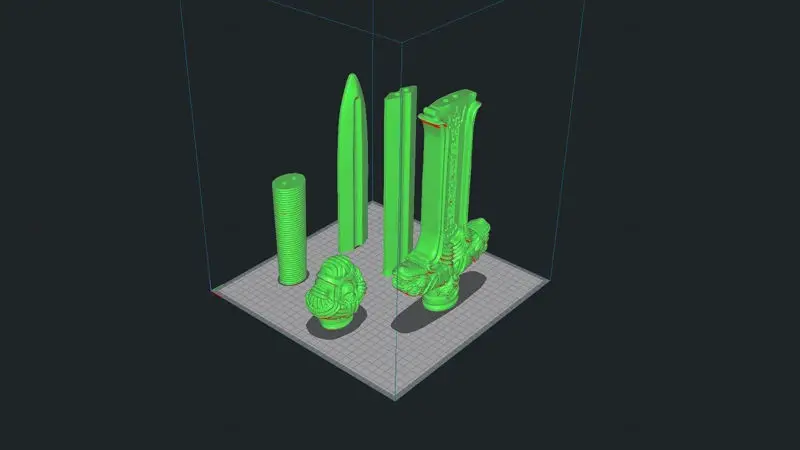 柯南亚特兰蒂斯之剑 3D 打印模型 STL