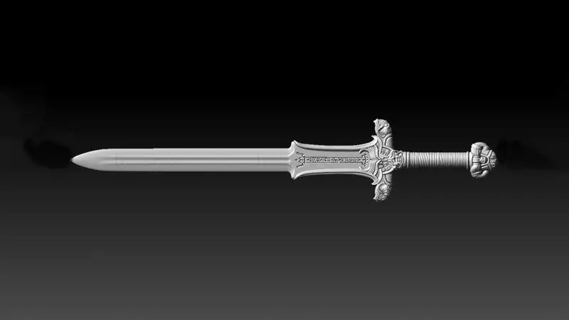 Conan Atlantid Sword 3D Printing Model STL