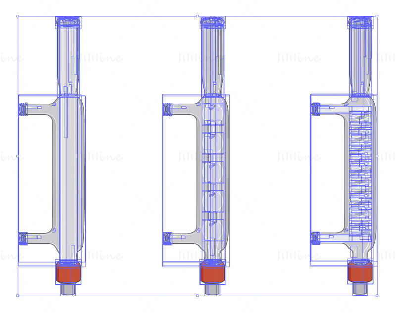 Condensers vector