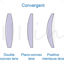 Convergent lens vector