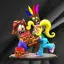 Crash Bandicoot and Coco diorama 3D Print Model STL file