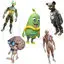 Creative Character 3D Print Model Bundle