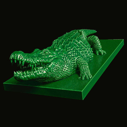 التمساح نموذج الطباعة ثلاثية الأبعاد STL