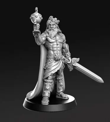 Cron - The Crown Stealer Miniatures 3D Print Model STL