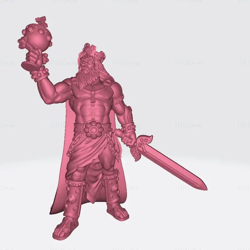 Cron - Миниатюры The Crown Stealer Модель для 3D-печати STL