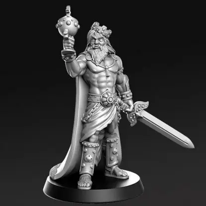 Cron - The Crown Stealer Miniatures 3D Print Model STL