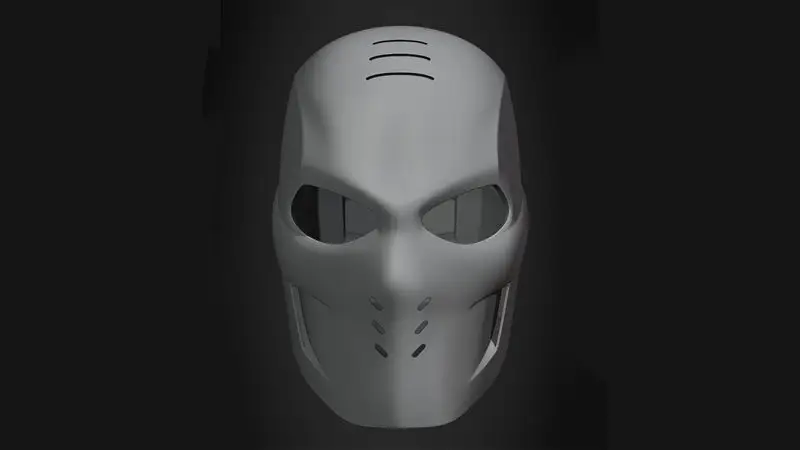 Crossbones hjelm 3D-utskriftsmodell