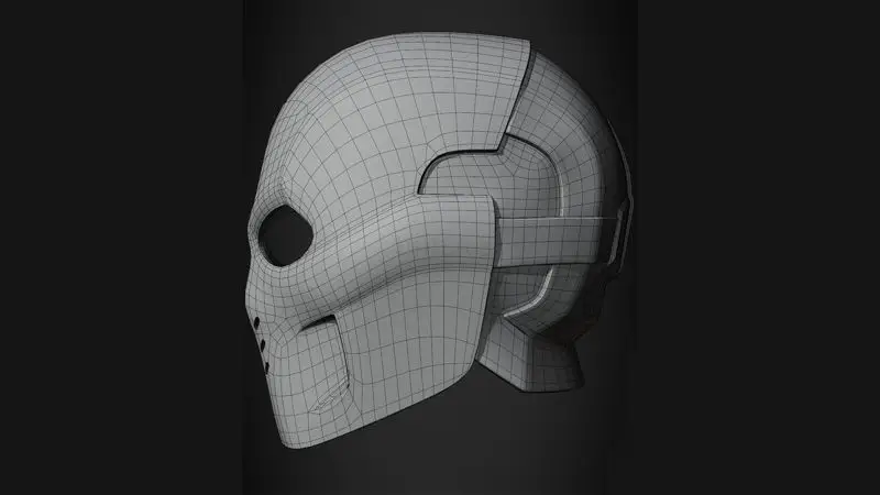 Crossbones Helmet 3D Print Model