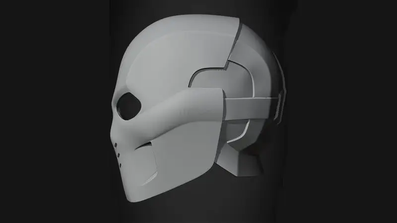 Crossbones Helmet 3D Print Model