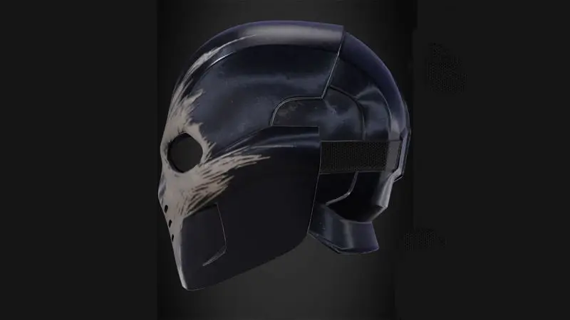 Crossbones Helmet 3D Print Model