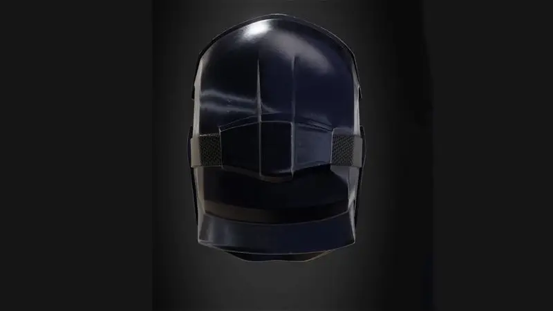 Crossbones Helmet 3D Print Model